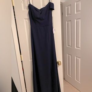Windsor Prom dress, new with tags. Size 5. Navy color